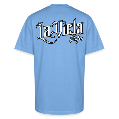 Skaka BW Logo - sky blue