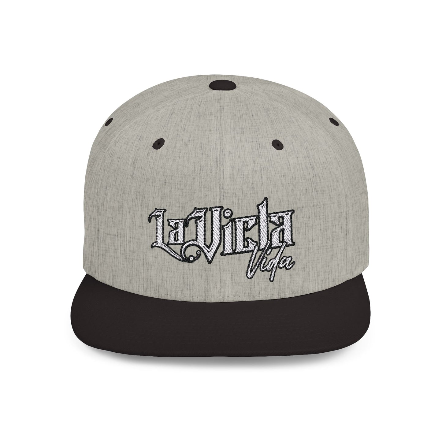 LaViclaVida Logo  Snapback Baseball Cap Embroidered