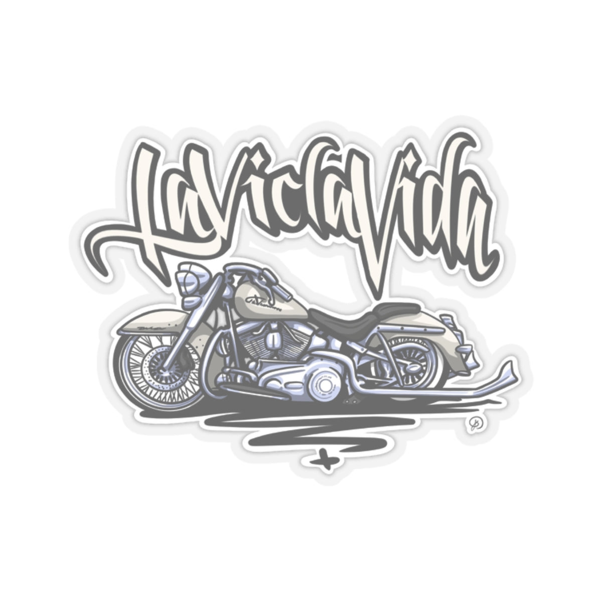 La Vicla Vida Sticker