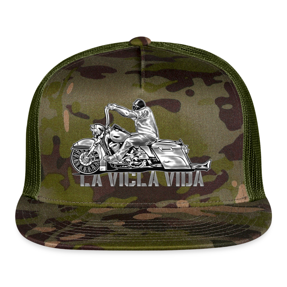 La Vida Trucker Had - MultiCam\green