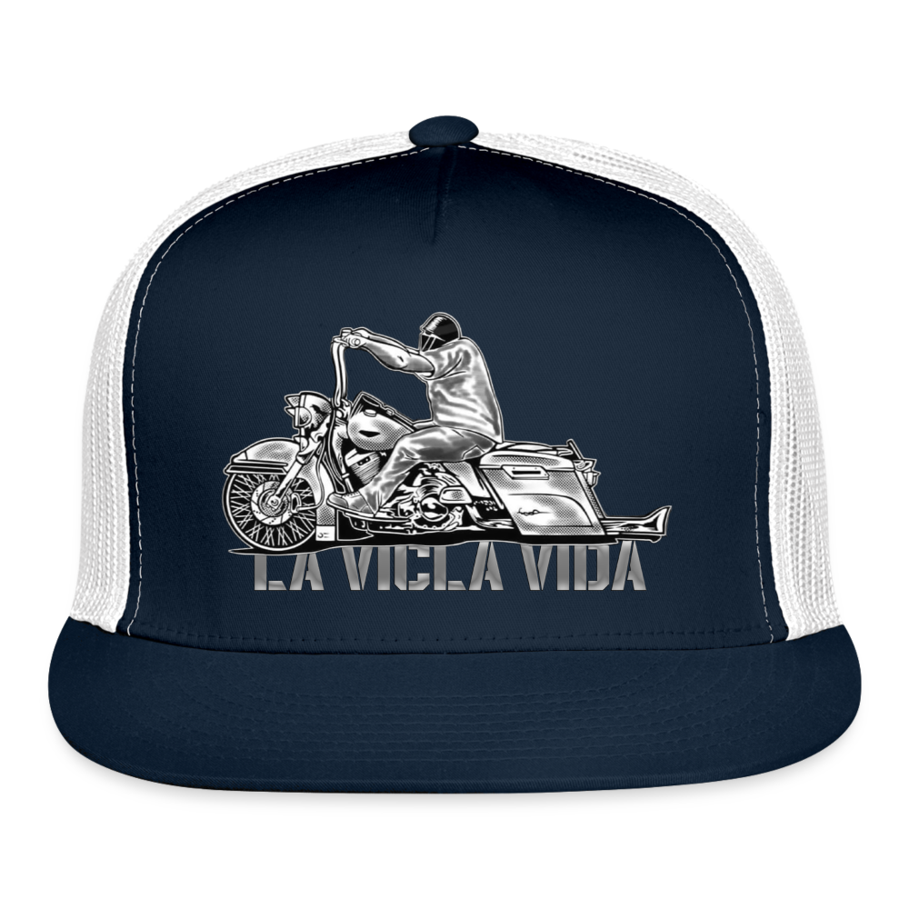 La Vida Trucker Had - navy/white