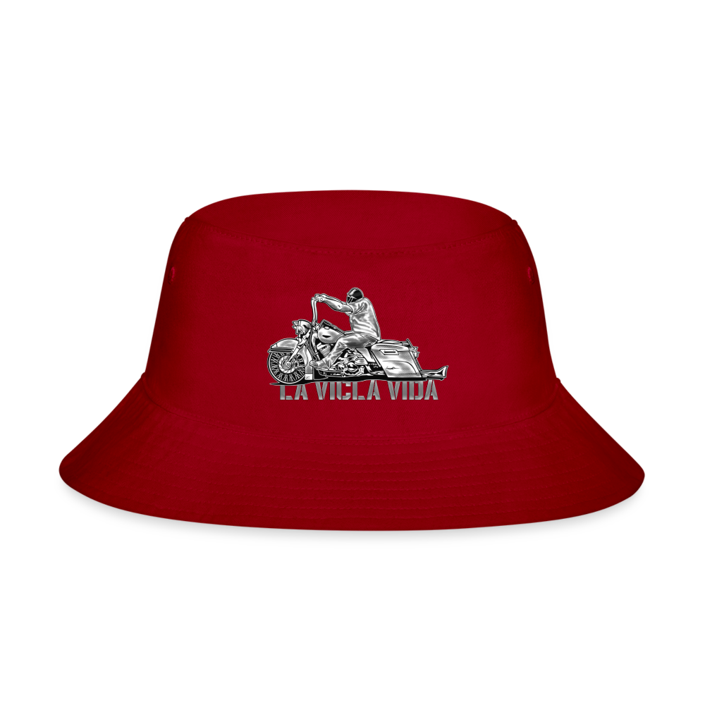 Bucket Hat - Grey Road KIng - red